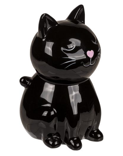 Savings bank with lock, Cat,