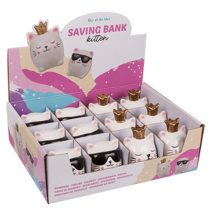 Savings bank, Kitten,