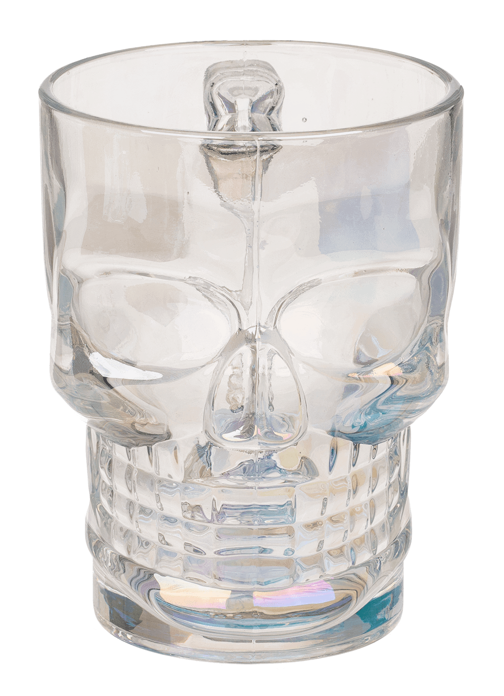 Drinking glas, Skull, approx. 9,3 x 7 x 12,5 cm,