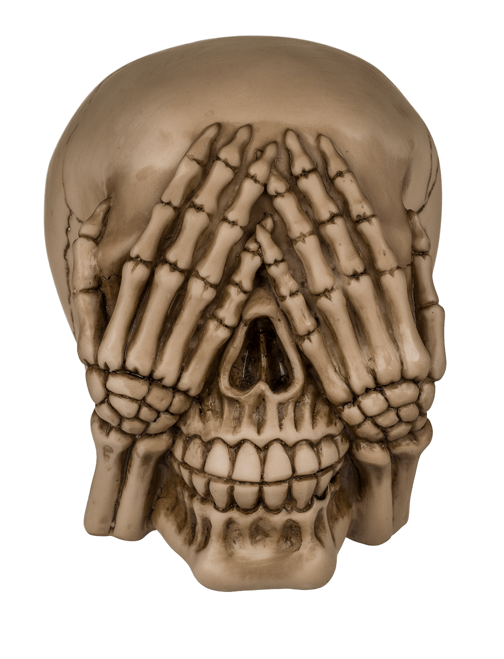 Savings bank, Skull - The 3 Monkeys (See No,