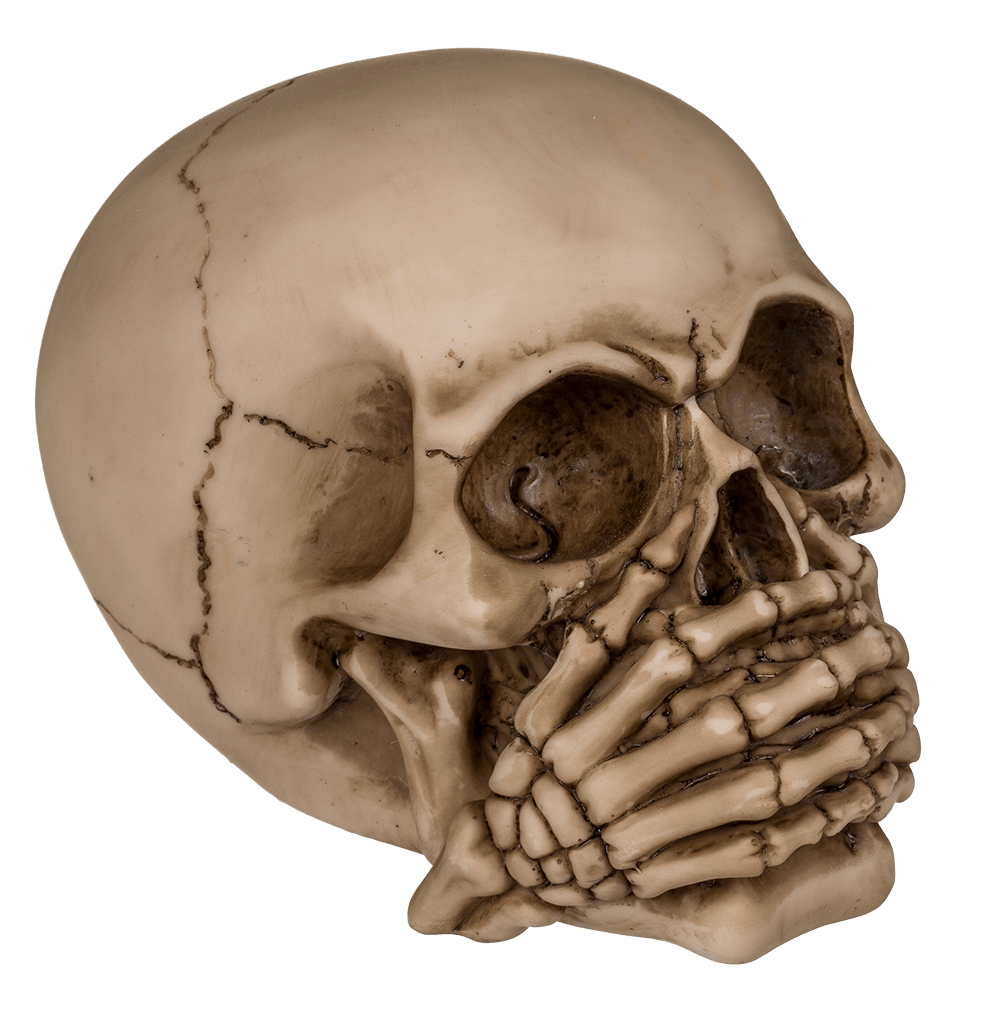 Savings bank, Skull - The 3 Monkeys (See No,