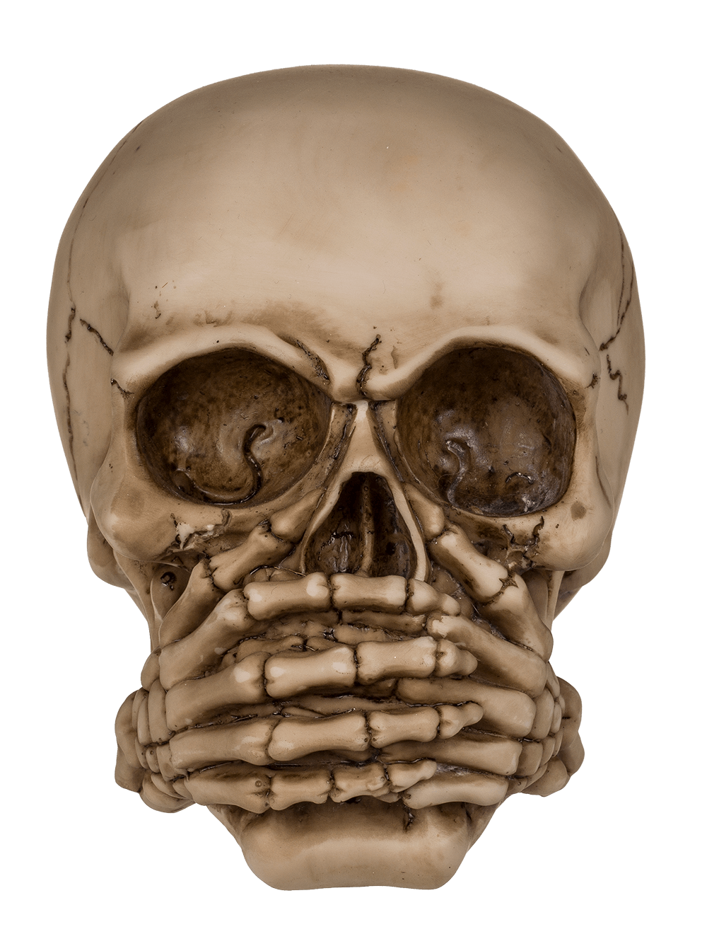 Savings bank, Skull - The 3 Monkeys (See No,