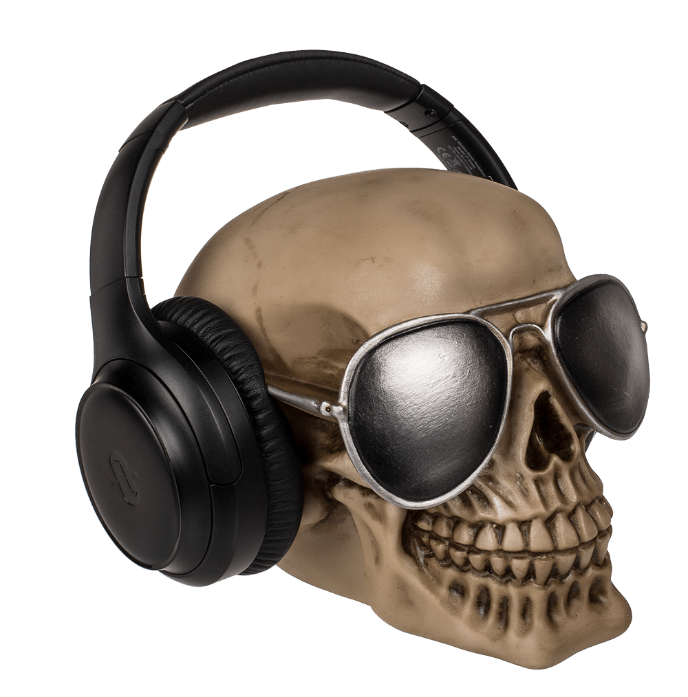 Headphone Holder, Skull,