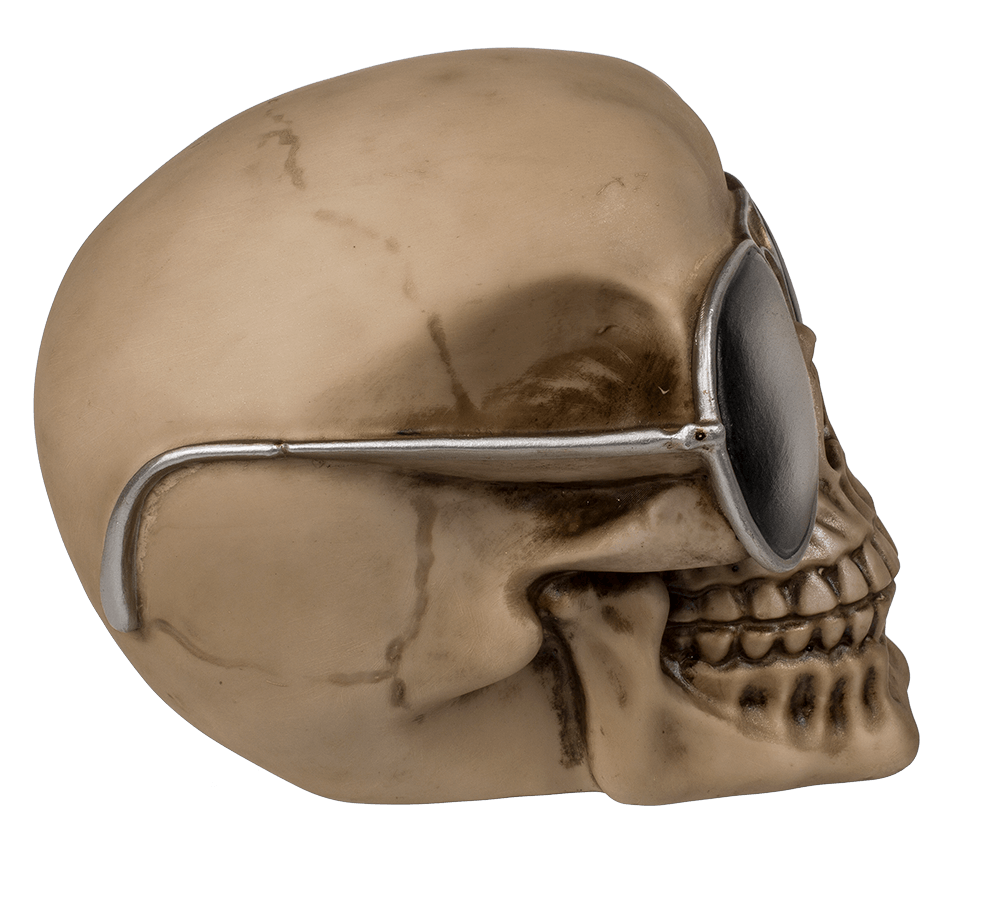 Headphone Holder, Skull,