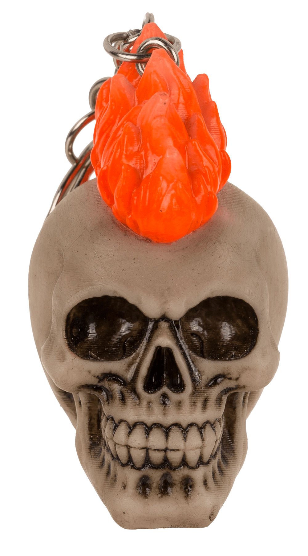 Metal Keychain, Skull, Punk,