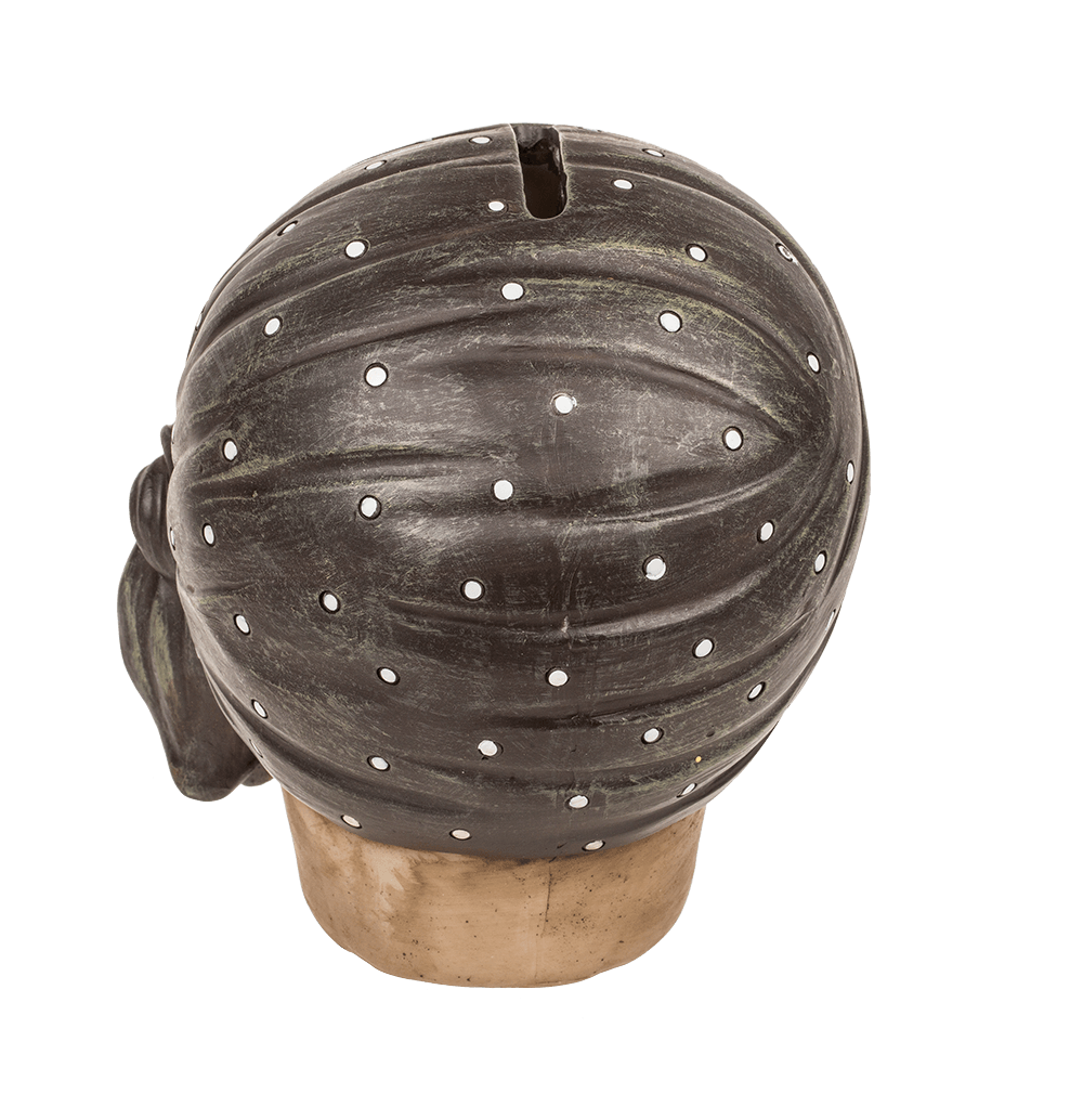 Savings bank with lock, Pirate,