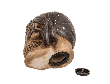 Savings bank with lock, Pirate,