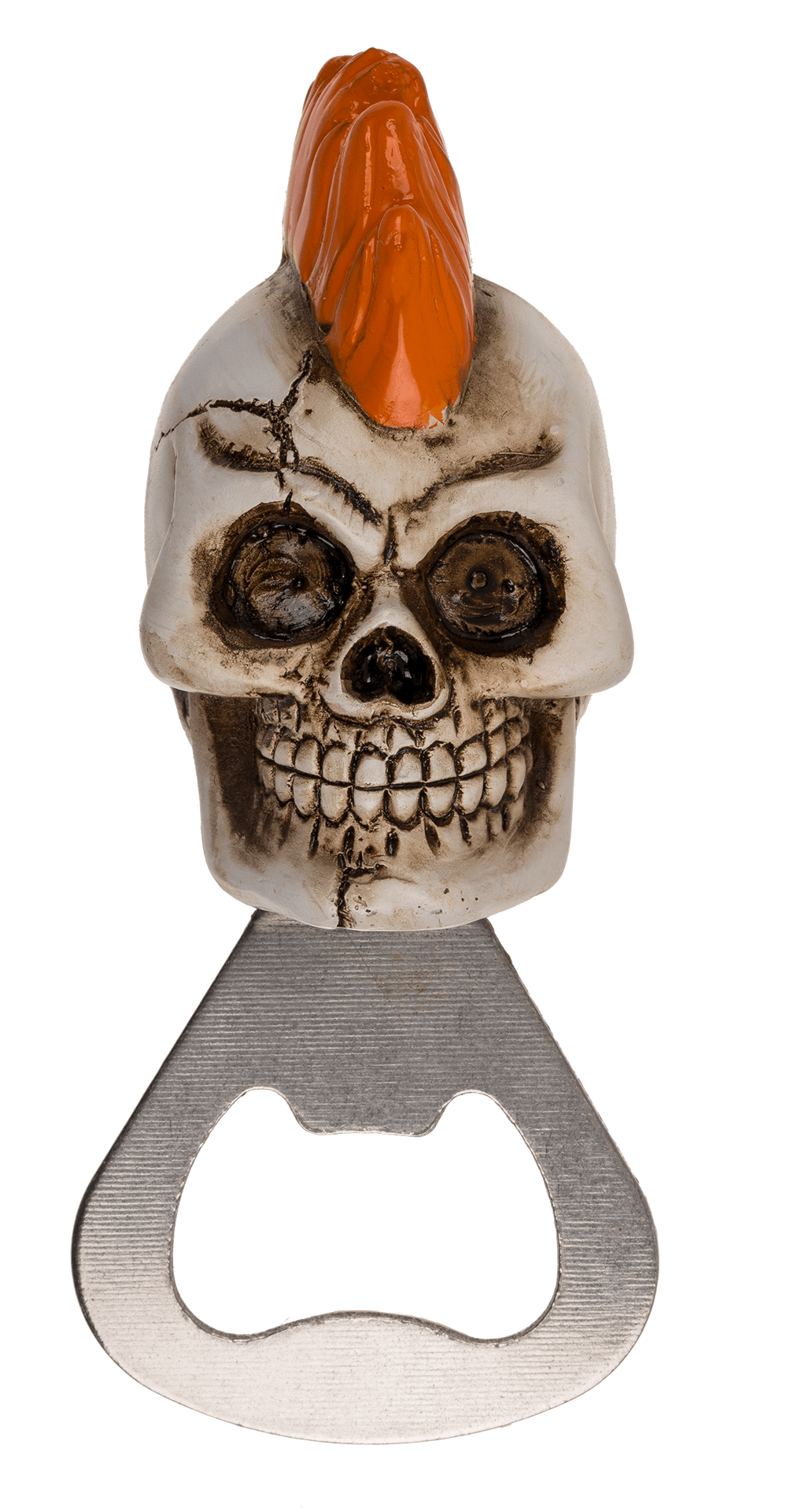 Metal bottle opener, Skull,