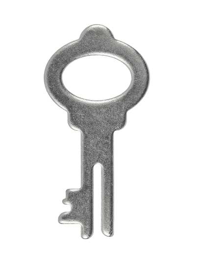 Saving bank with lock, Skull with blade,