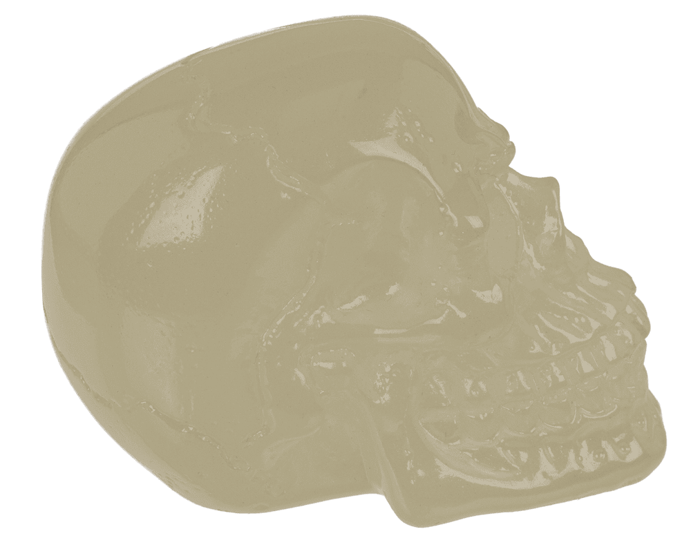 Little Skull, glow in the dark,
