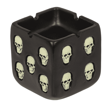 Ashtray, Skull, Glow in the Dark,