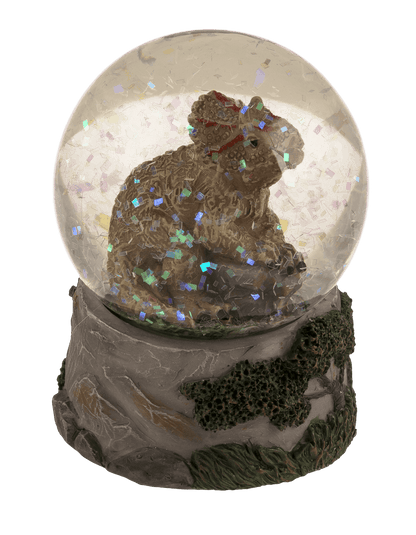 Glitter ball, Dinosaur, on base,