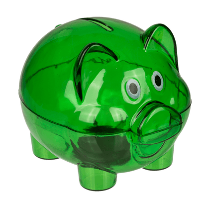 Money bank, pig, ca. 10 x 8 x 8 cm,