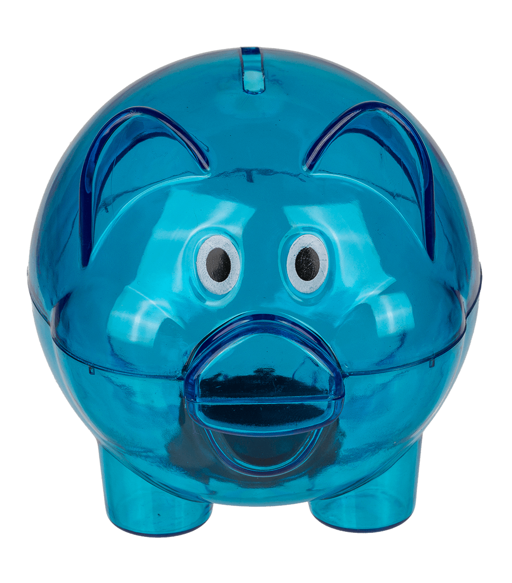 Money bank, pig, ca. 10 x 8 x 8 cm,