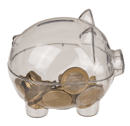 Money bank, pig, ca. 10 x 8 x 8 cm,