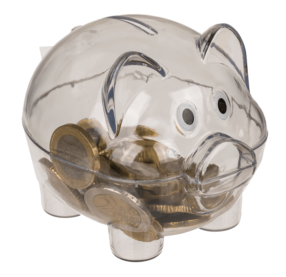 Money bank, pig, ca. 10 x 8 x 8 cm,