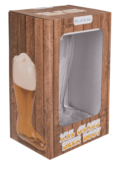 XXL-Glass Beer Boot for ca. 2 l,