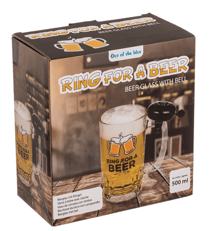 Beer glass with bell,