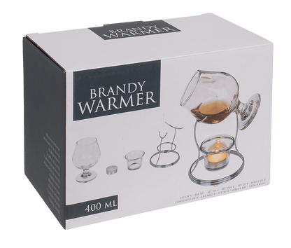 Brandy Warmer, set of 3 pieces,