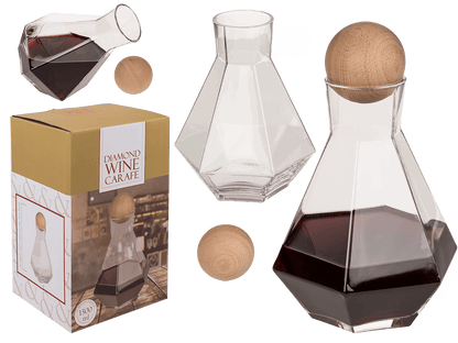 Diamond Wine Carafe, approx. 1300 ml,