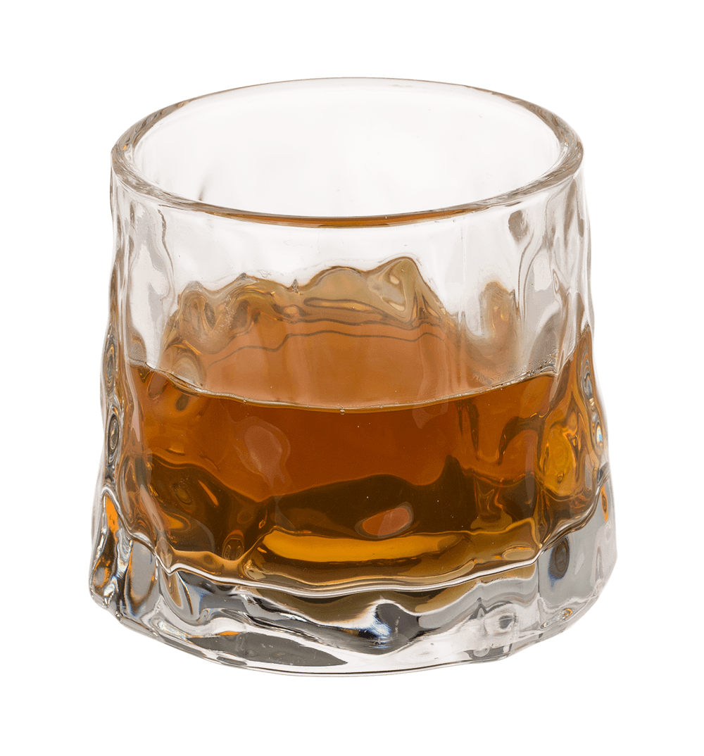 Whisky Glasses, On the Rocks,