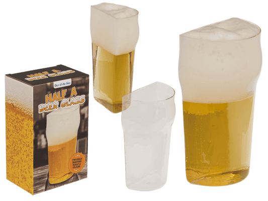 Half beer glass, 365 ml, in gift packaging