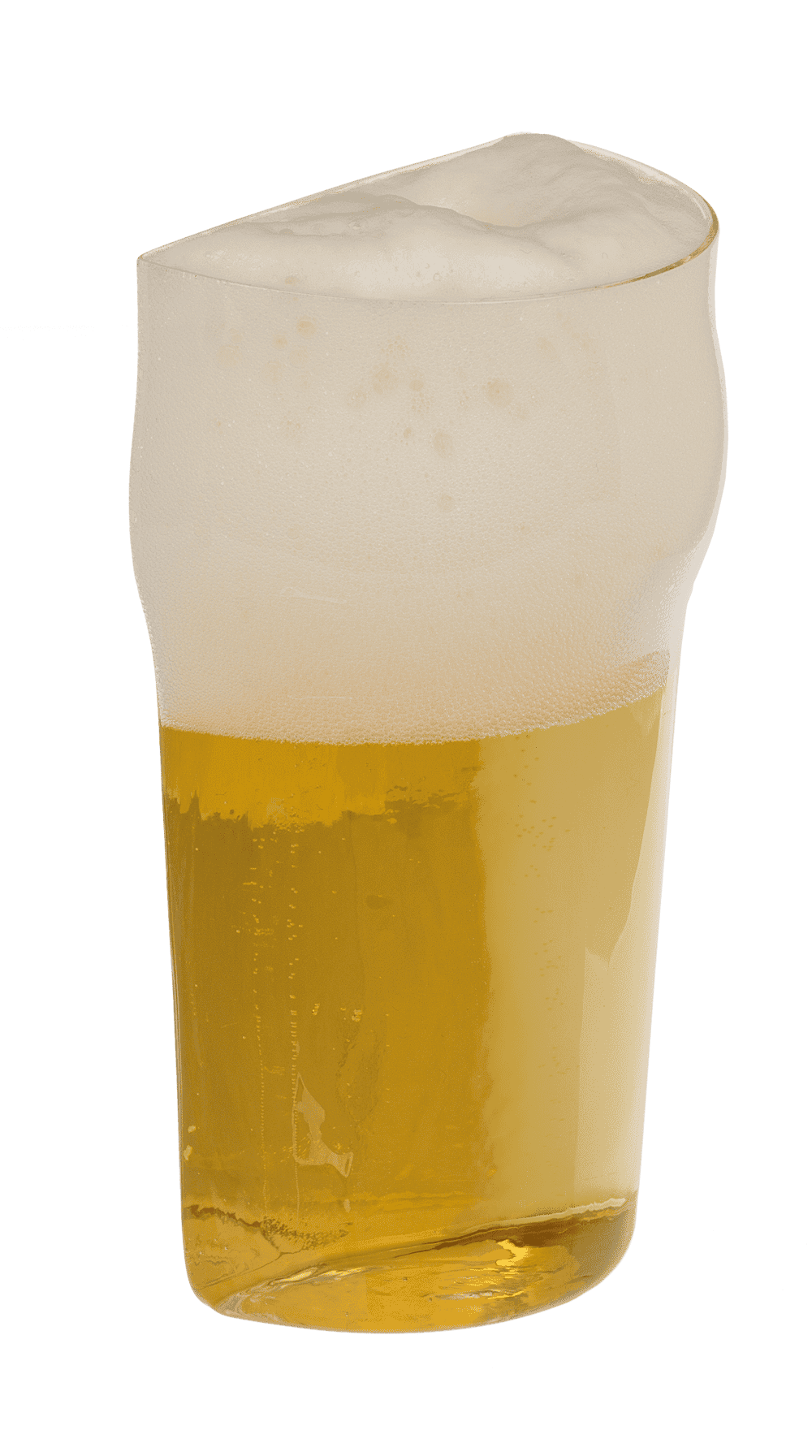 Half beer glass, 365 ml, in gift packaging