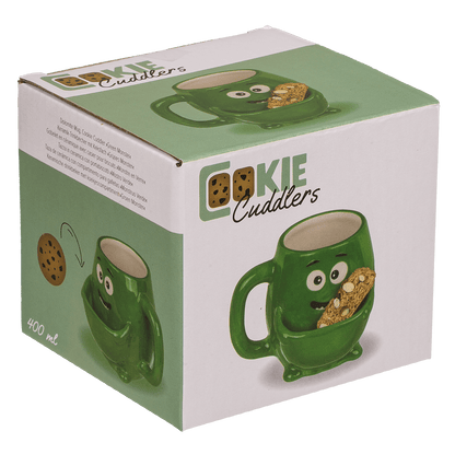 Dolomite Mug, Cookie Cudler, green Monster,