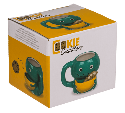 Dolomite Mug, Cookie Cuddler, Dinosaur,