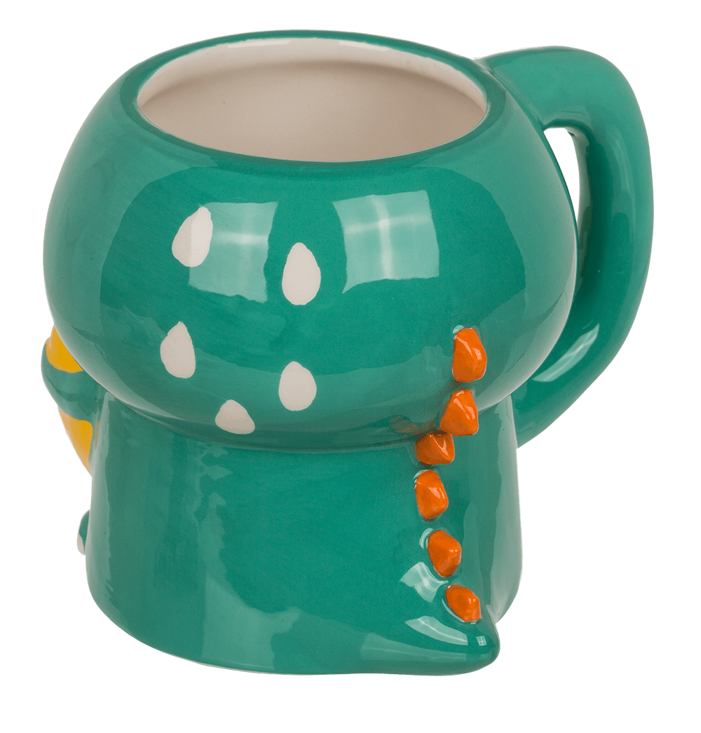 Dolomite Mug, Cookie Cuddler, Dinosaur,