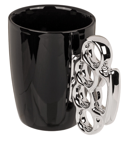 Black mug, Knuckle Duster,