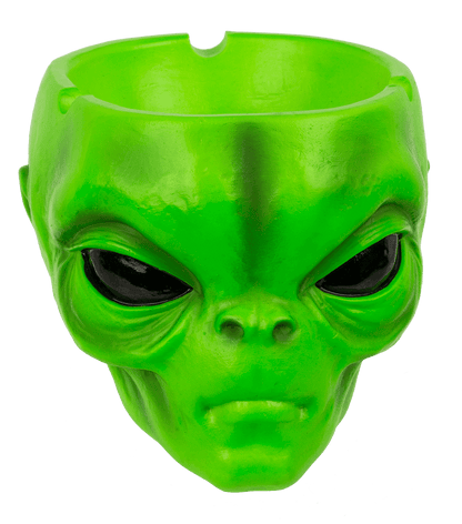 Ashtray, Alien head, ca. 10 x7 cm,