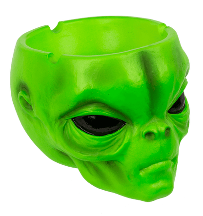 Ashtray, Alien head, ca. 10 x7 cm,