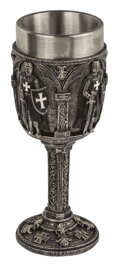 Mug, knight, with stainless steel insert,