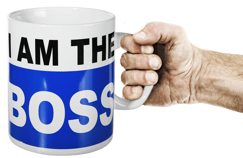 Coffee Mug, I am the Boss,