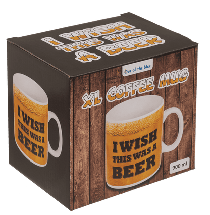 Coffee Mug, I wish this was a beer,