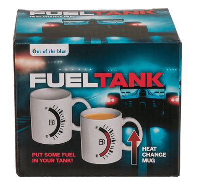 Stoneware mug, Fuel Tank Gauge,