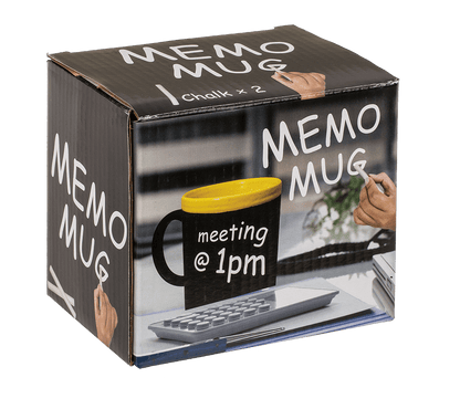 Writeable Stoneware Mug, with chalk for labelling,