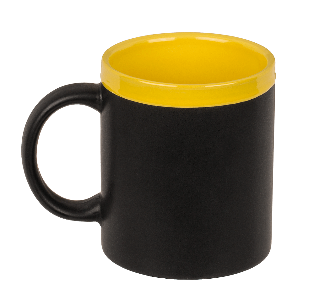 Writeable Stoneware Mug, with chalk for labelling,