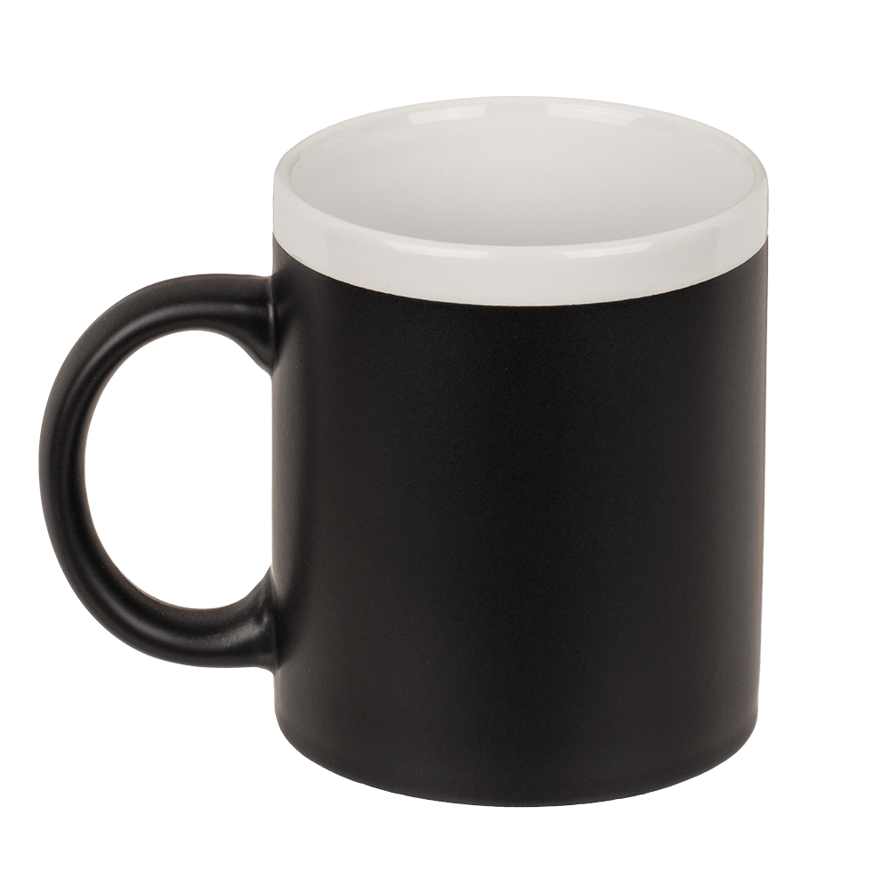 Writeable Stoneware Mug, with chalk for labelling,