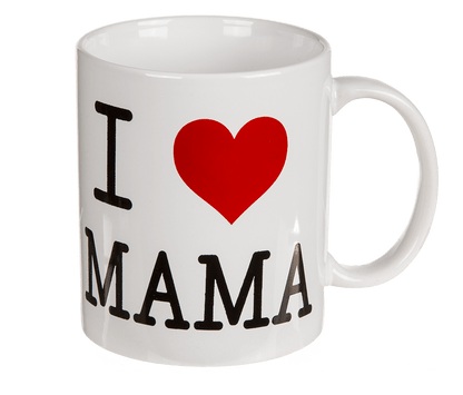 Mug, I love Mama,