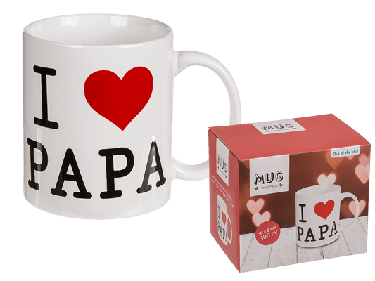 Mug, I love Papa,