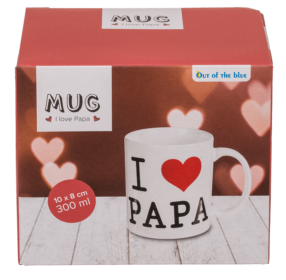 Mug, I love Papa,