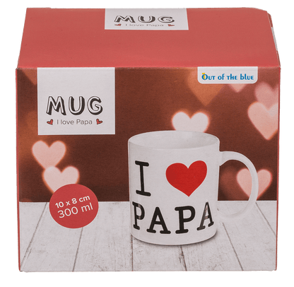 Mug, I love Papa,
