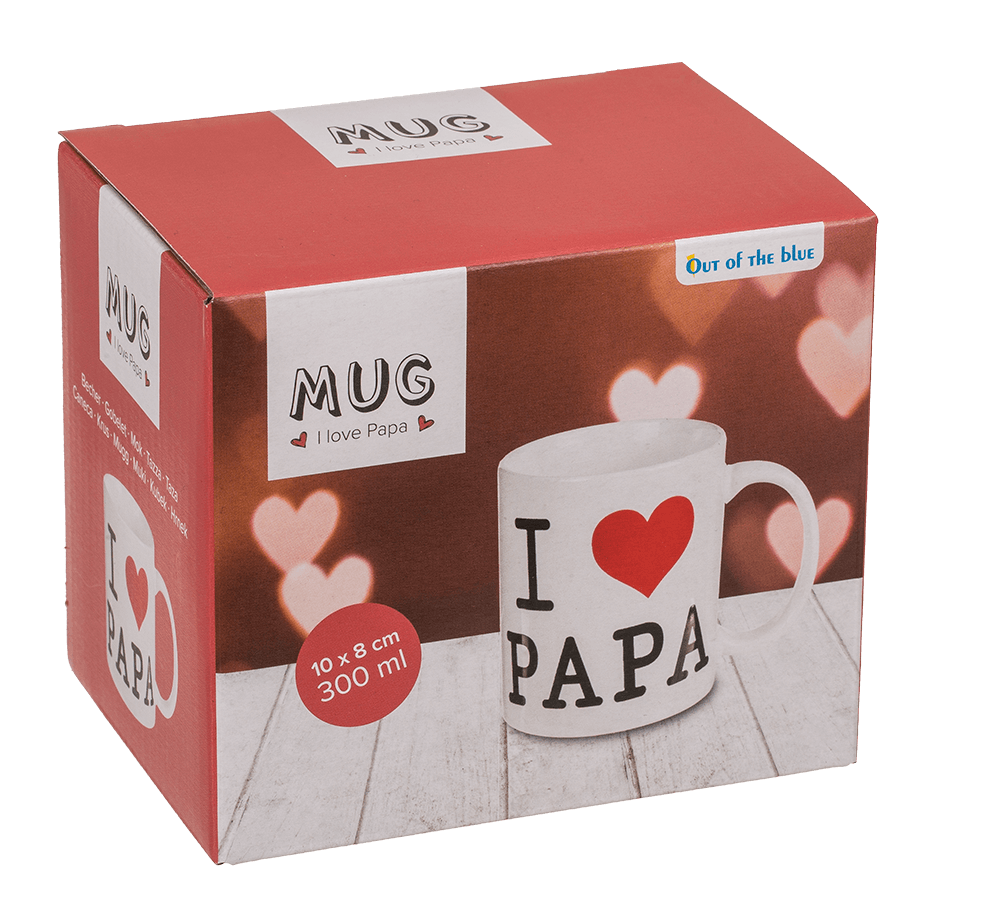 Mug, I love Papa,