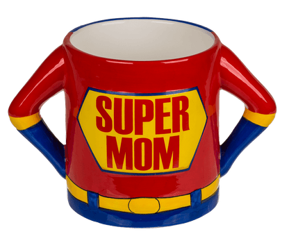 Mug, Super Mom, stoneware,