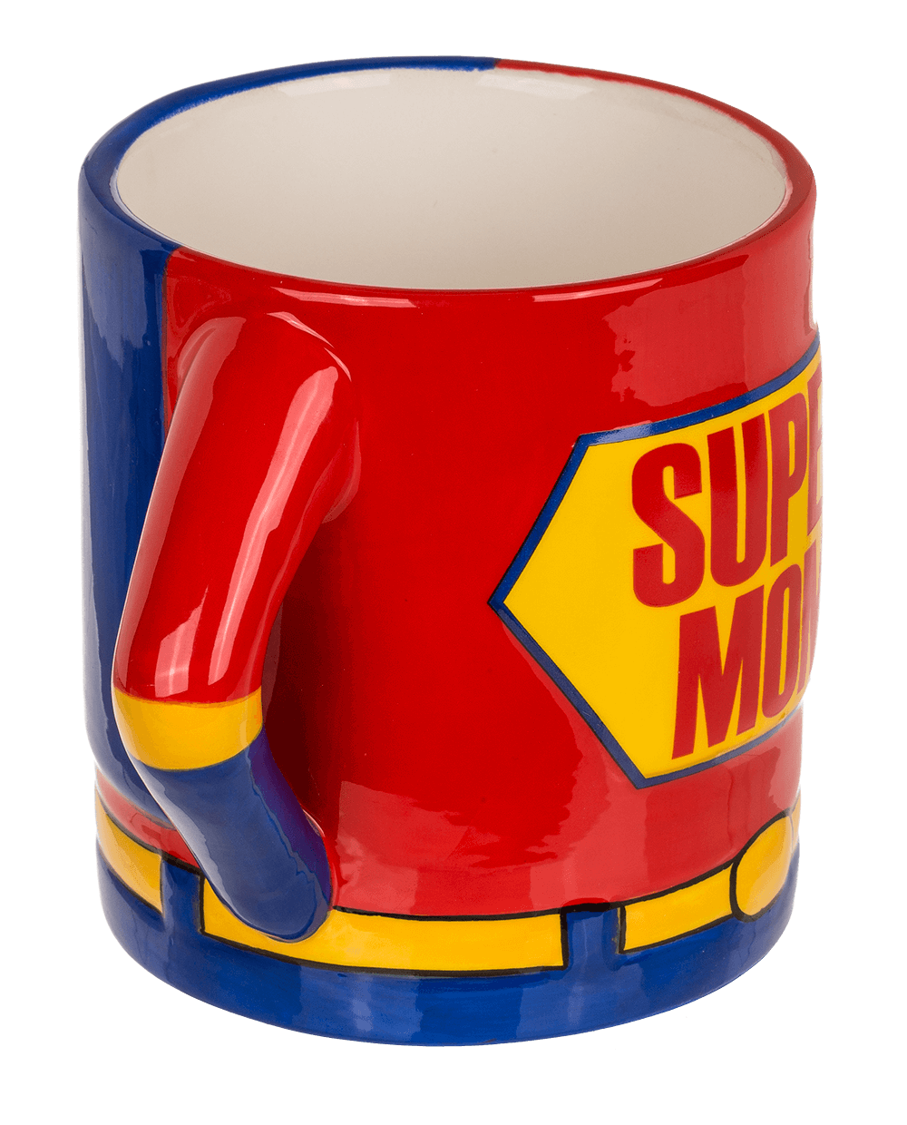 Mug, Super Mom, stoneware,
