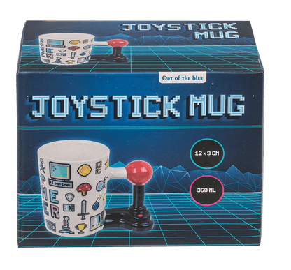 Mug with joystick handle, Game Over,