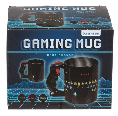 Mug with controller handle, Power Up,