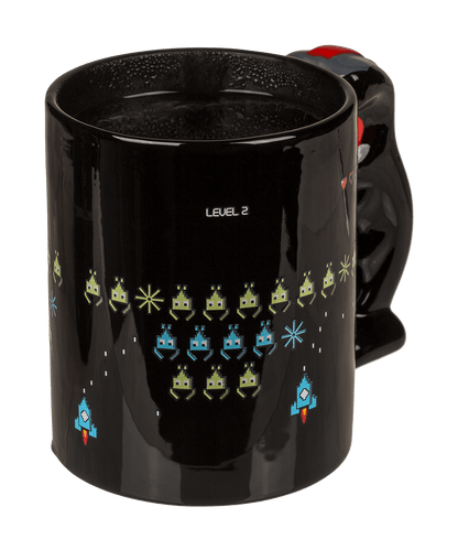 Mug with controller handle, Power Up,